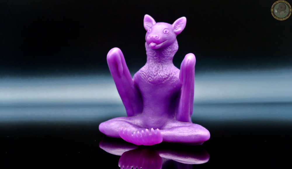 A 'Matari Squishy' on display.